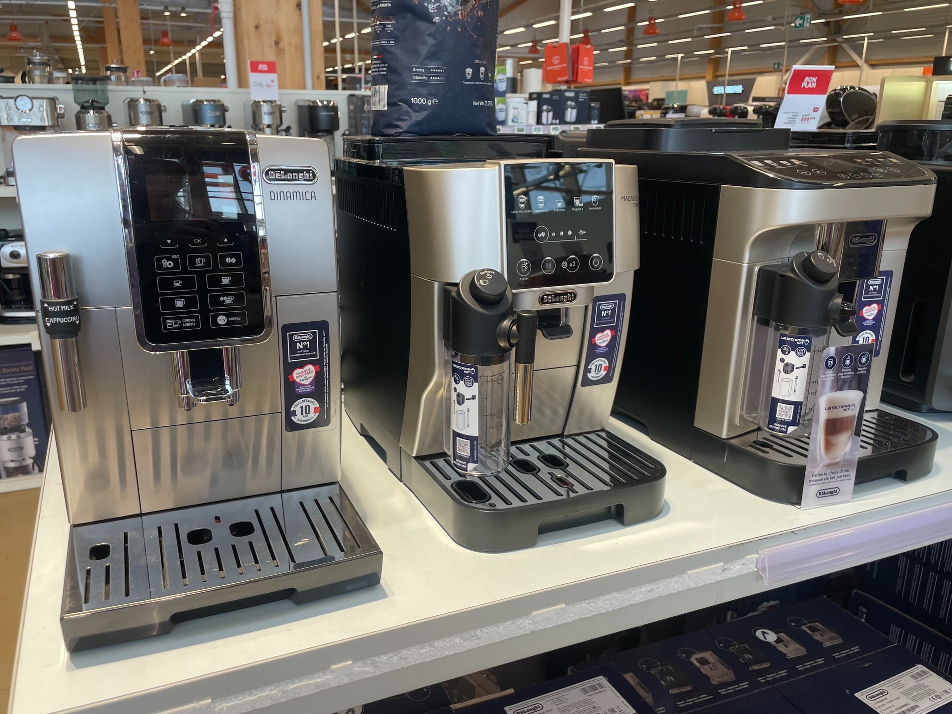 machine à café Delonghi Boulanger Chambéry