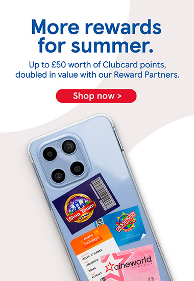 More rewards for summer with £50 in Clubcard points with selected deals at Tesco Mobile
