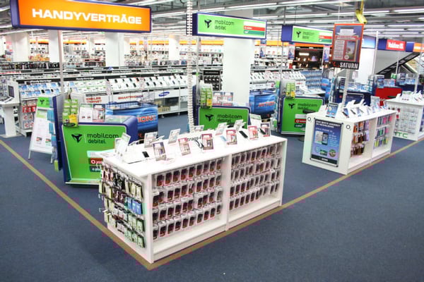 Handy Abteilung Saturn Heidelberg