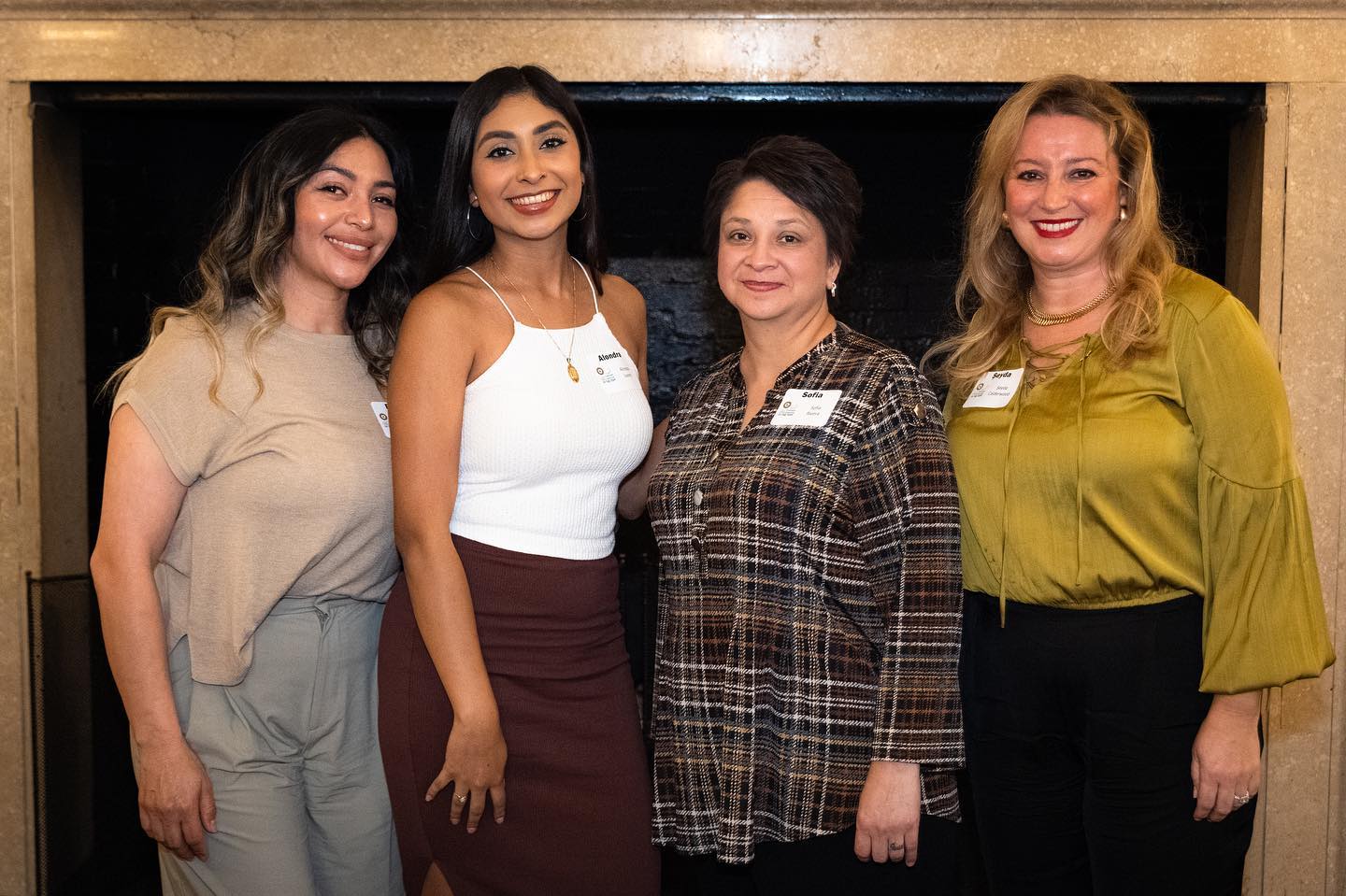 10th Annual Woman of the Year Award - Rotary Club of Chicago. I was so happy to have my team with me at the Union League Club of Chicago. (Left to Right) Bianca, Alondra, Sofia and Seyda.