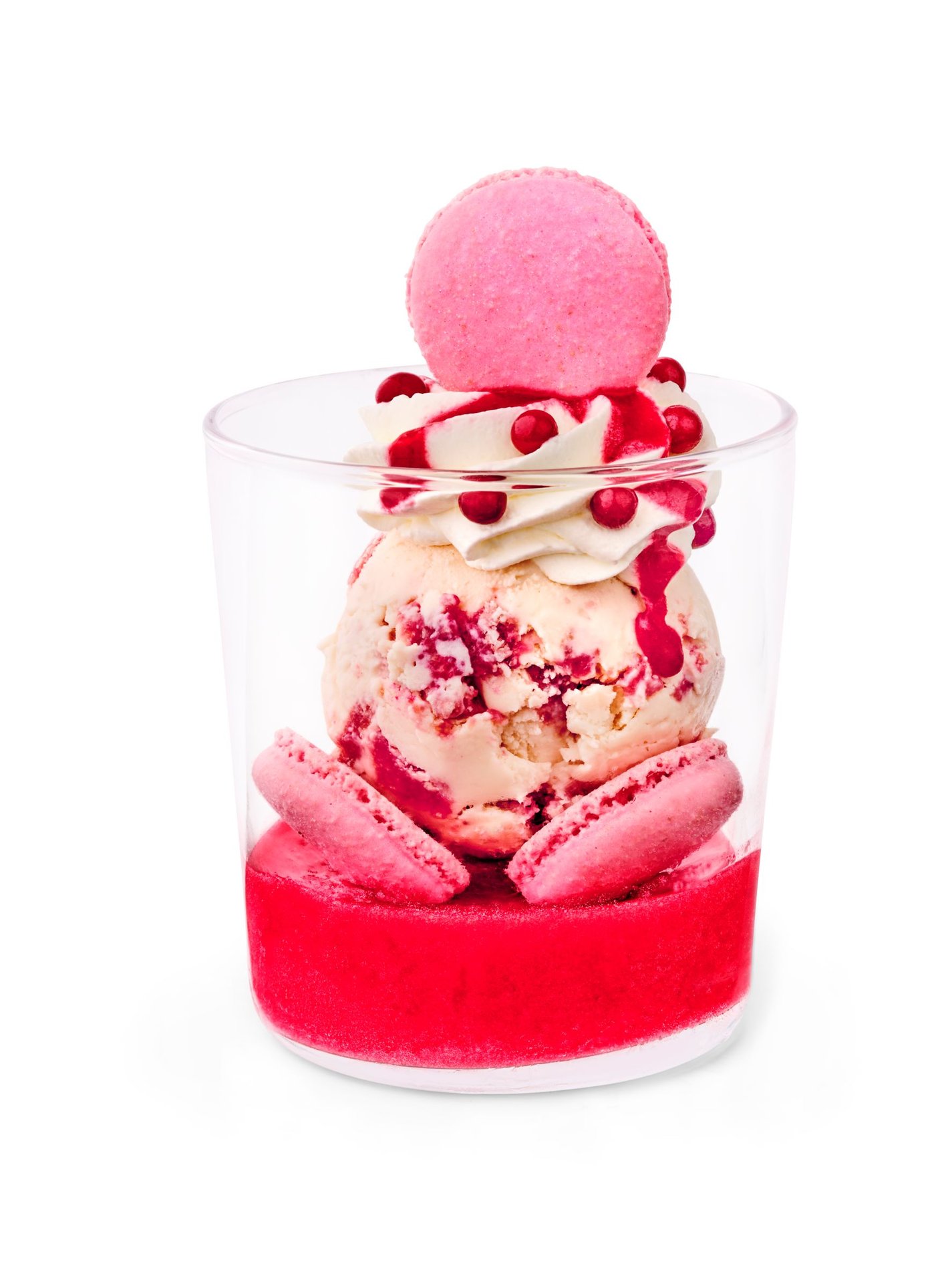 Macaron Sundae