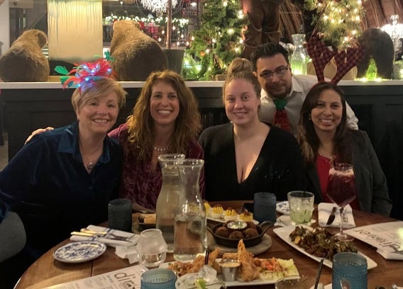 Merry Christmas season! Love celebrating with my team. So appreciative to have this group!!