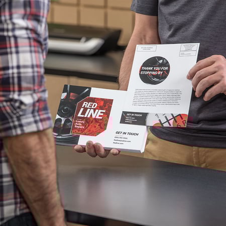 Close up on mailers