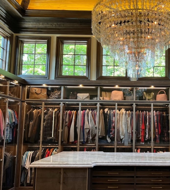 Stunning Walk In Closet Customize the Walk In Closet of your dreams with California Closets by California Closets Charlotte, North Carolina.