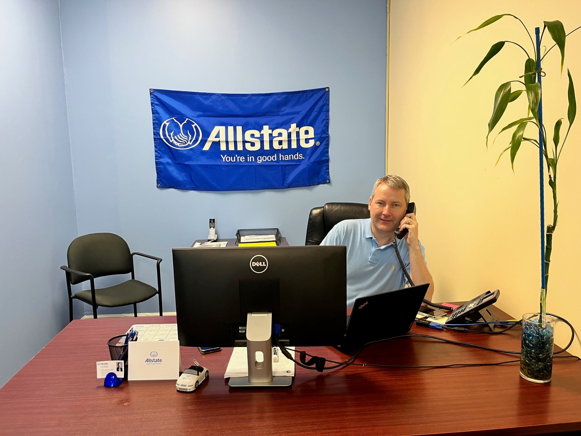 Peter Uliciansky at his desk