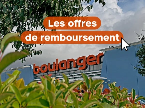 Le bon moyen de faire des économies ! Découvrez ici toutes les offres de remboursement en électroménager et multimédia chez Boulanger Barentin