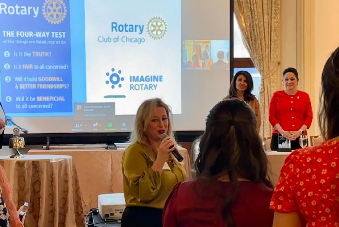 10th Annual Woman of the Year Award - Rotary Club of Chicago