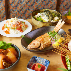 2月◆料理長考案の島人料理満載!「沖縄創作料理」コース【8品3500円・2時間飲み放題付】