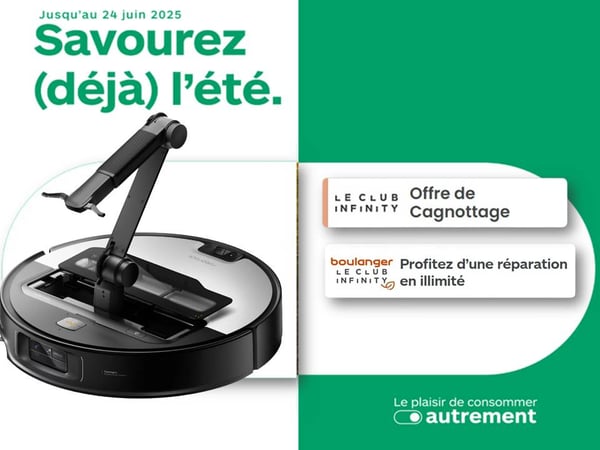Des offres exceptionnelles sur les aspirateurs jusqu'au 24 juin