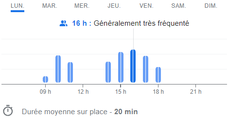 Voir le trafic sur Google maps https://maps.google.com/maps?cid=1332520155765973653