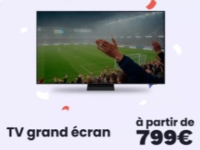 TV Grand écran à Boulanger La Rochelle Angoulins