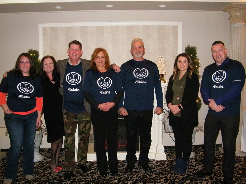 I volunteered wtih other Allstate agency owners for the Muscular Dystrophy Association.