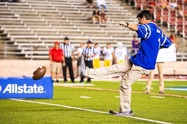 Tyler Elliott - Allstate Field Goal Net Challenge at Jacksonville State University