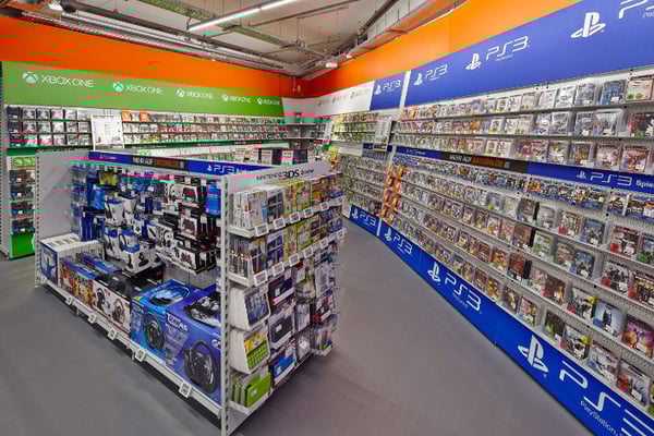 Entertainmentabteilung Saturn Aachen