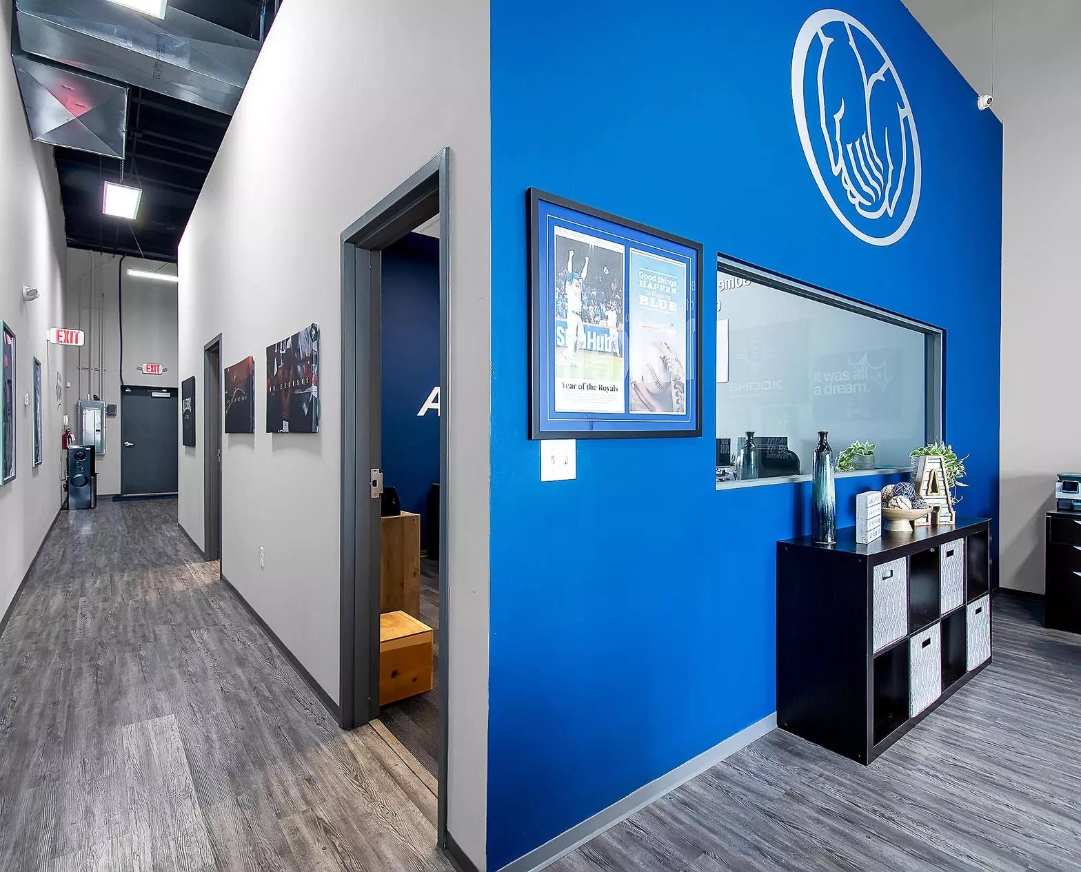 Reception and Sales Floor