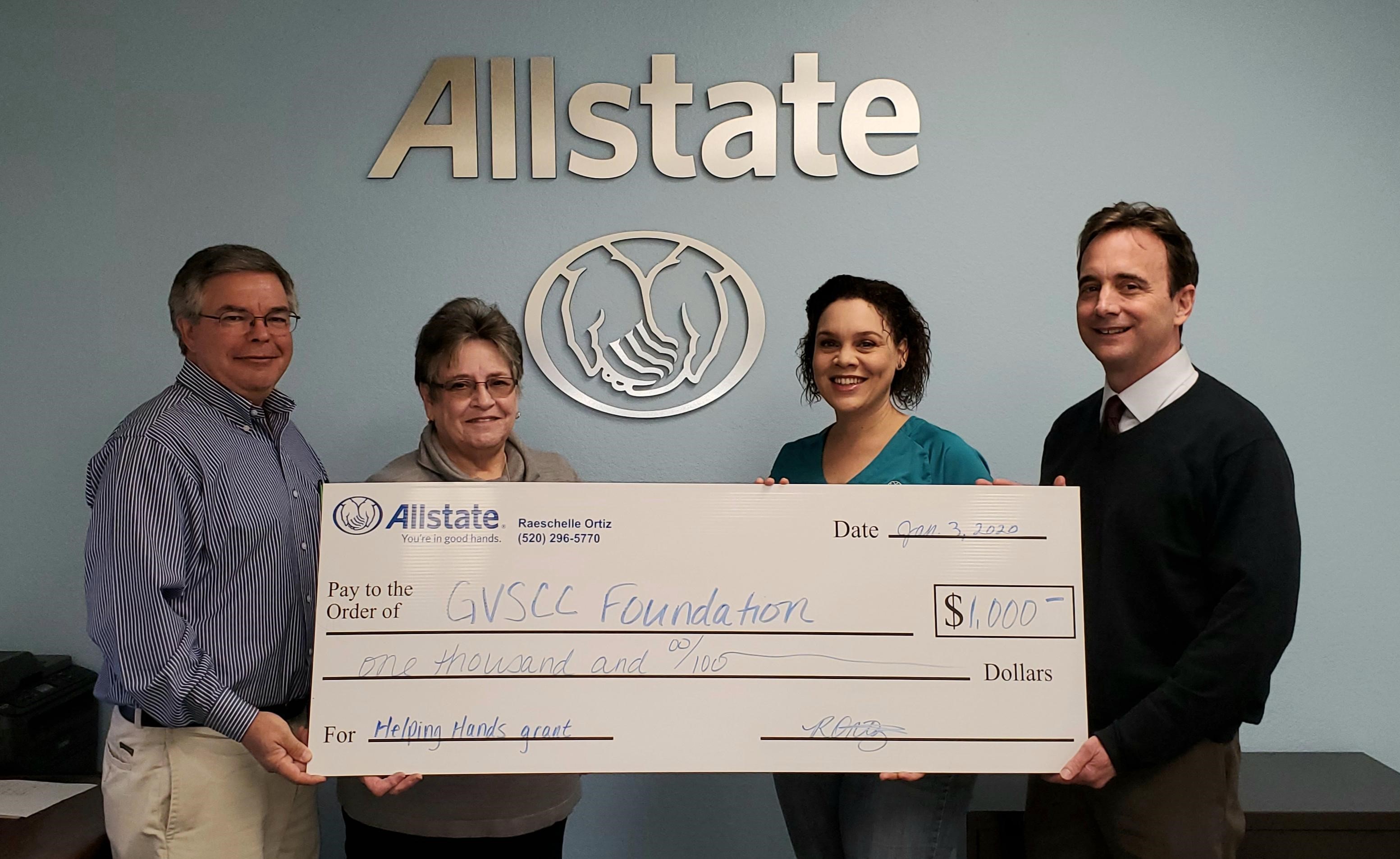 Green Valley Sahuarita Chamber of Commerce Foundation ~ Allstate Helping Hands Grant