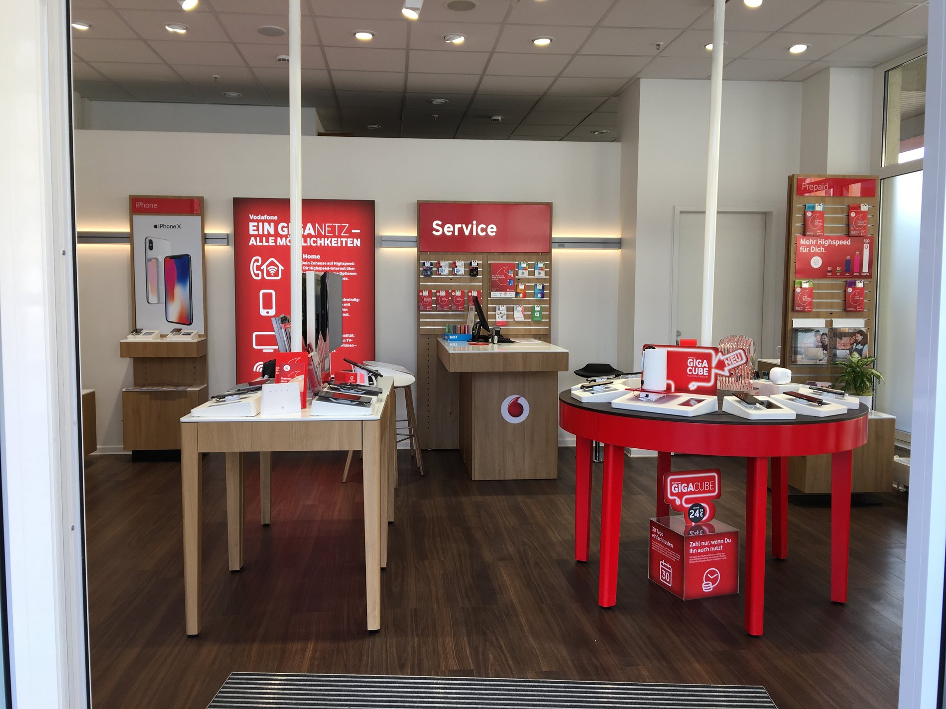 Vodafone-Shop in Anklam, Markt 7