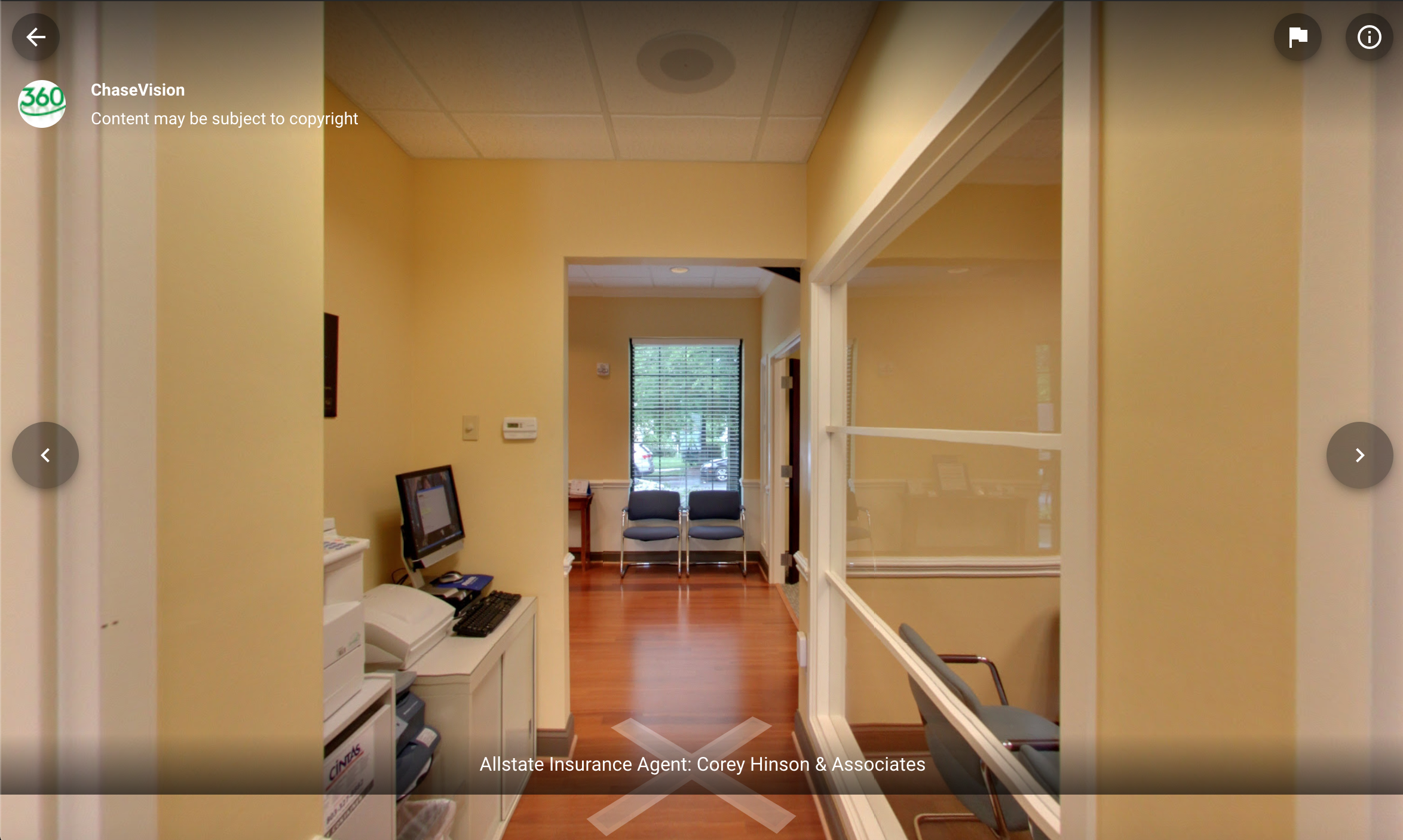 Fort Mill Office Hallway