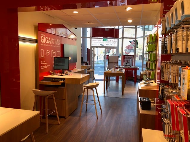 Vodafone-Shop in Moers, Neuer Wall 26