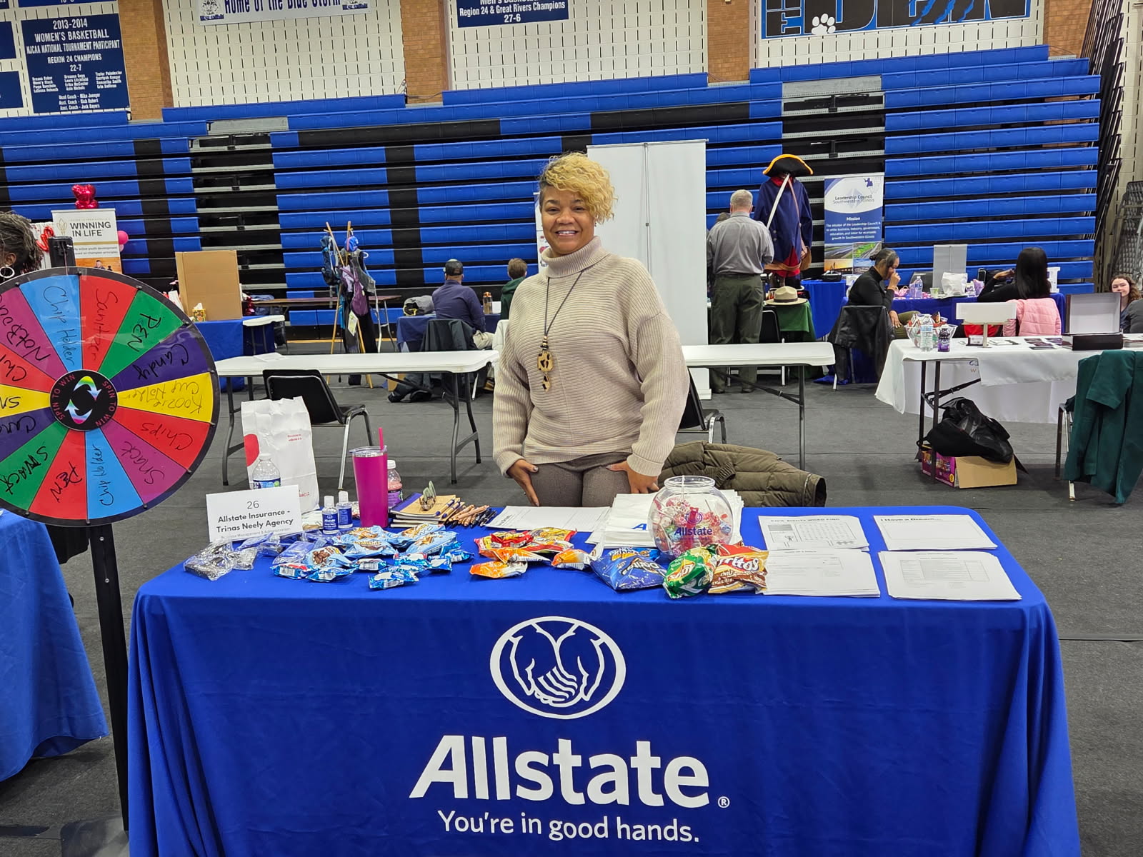 8th grade Career Fair at SWIC