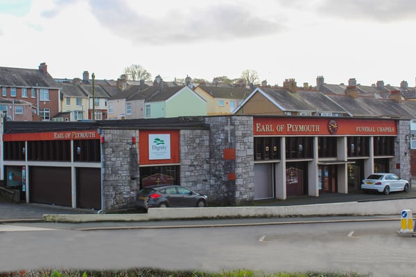Earl of Plymouth Funeral Directors in Milehouse, Devon.