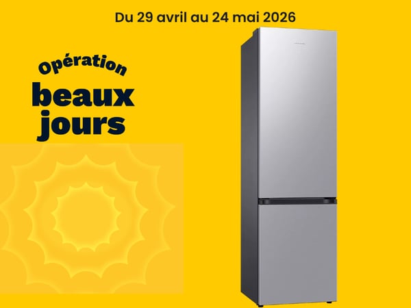 Réfrigérateur combiné SAMSUNG RB38C600DSA
