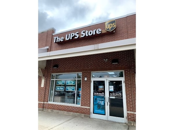 Facade of The UPS Store Market Square in Chestnut Hill