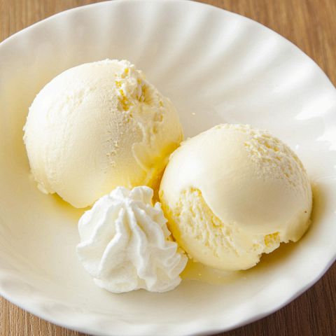 バニラアイス