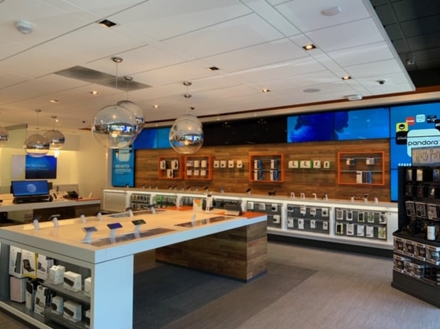 Right side of store