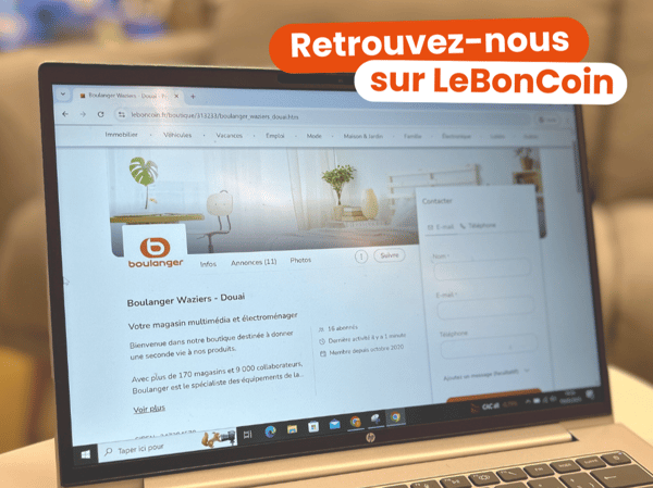 Page LeBonCoin Boulanger Douai - Waziers