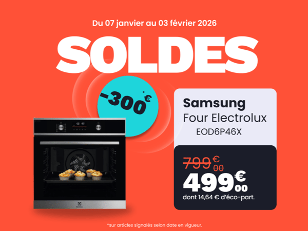 Four encastrable ELECTROLUX EOD6P46X steambake