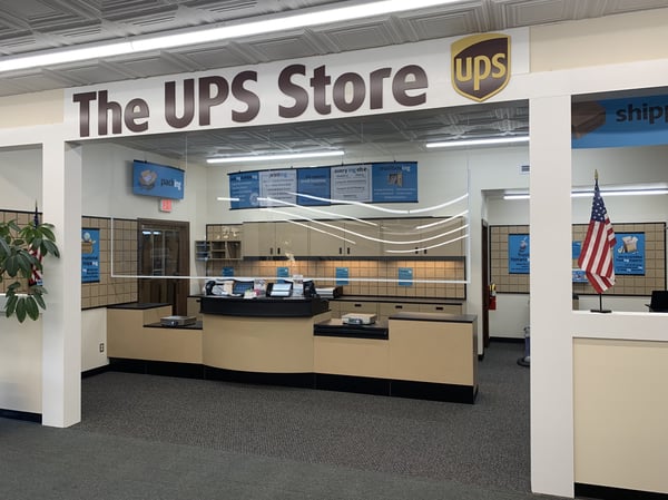 Facade of The UPS Store Kinston