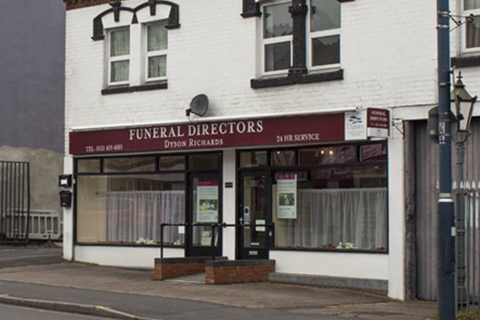 Dyson Richards Funeral Directors in Stirchley, Birmingham