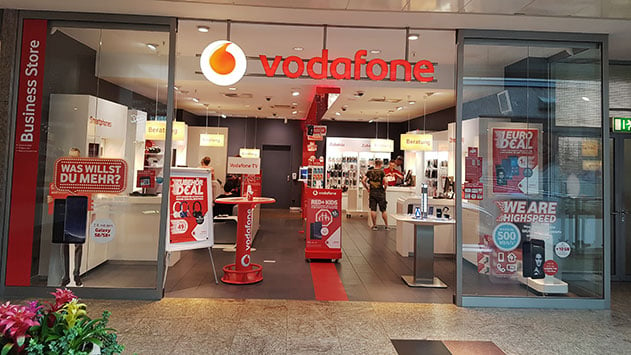 Vodafone-Shop in Schwerin, Marienplatz 5-7