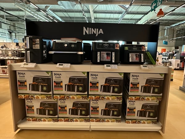 Espace ninja magasin Boulanger Saint Etienne Villars