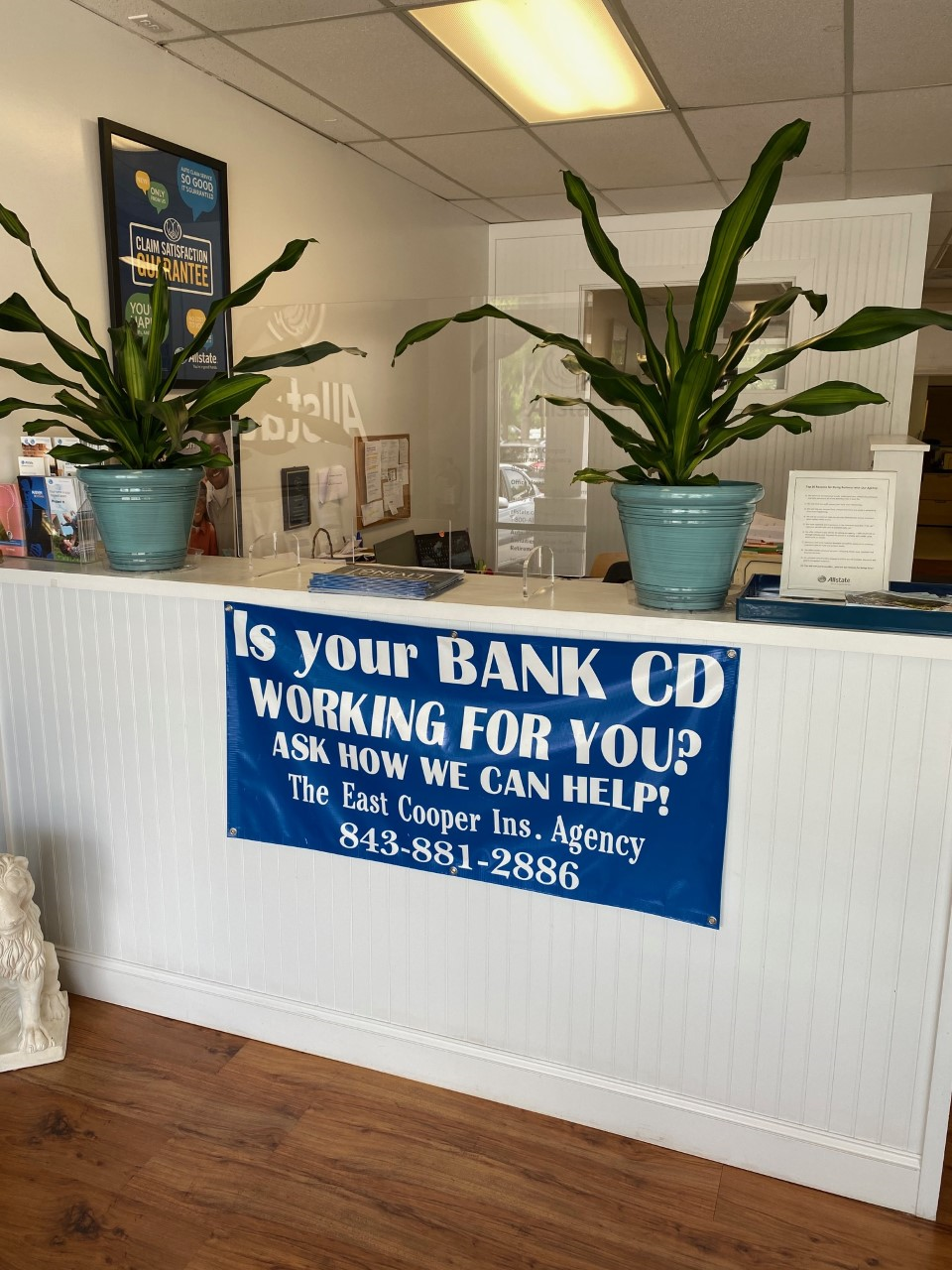 Come visit us in the office! We love seeing customer's in person from time to time!