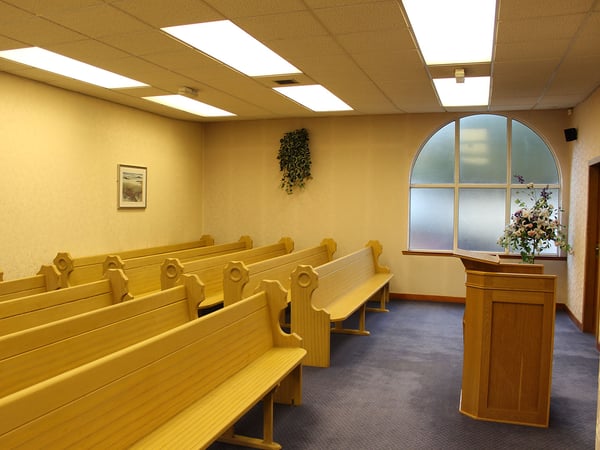 View across the parlour