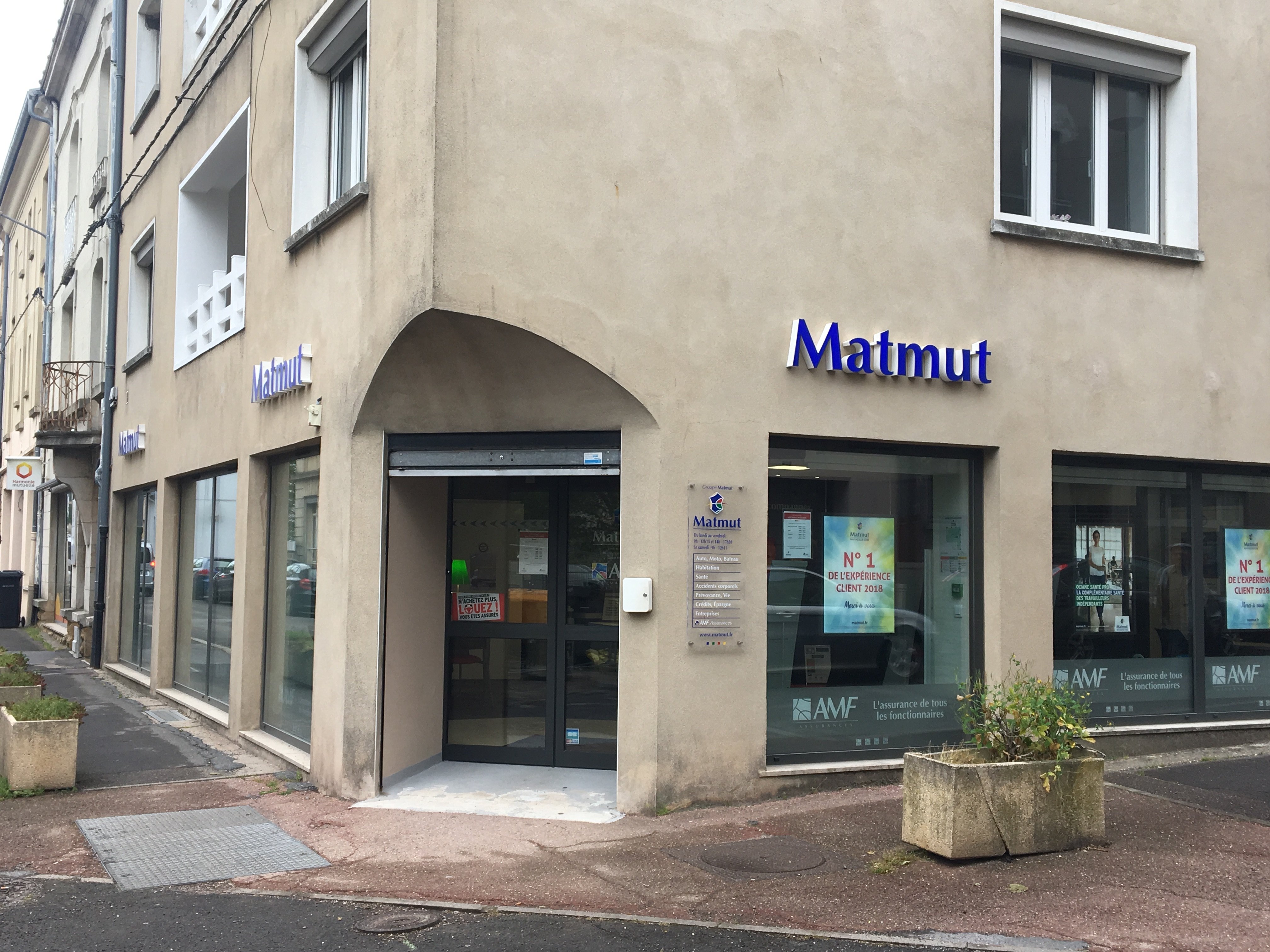 Façade de l'agence au 10 Rue Voltaire à Longwy