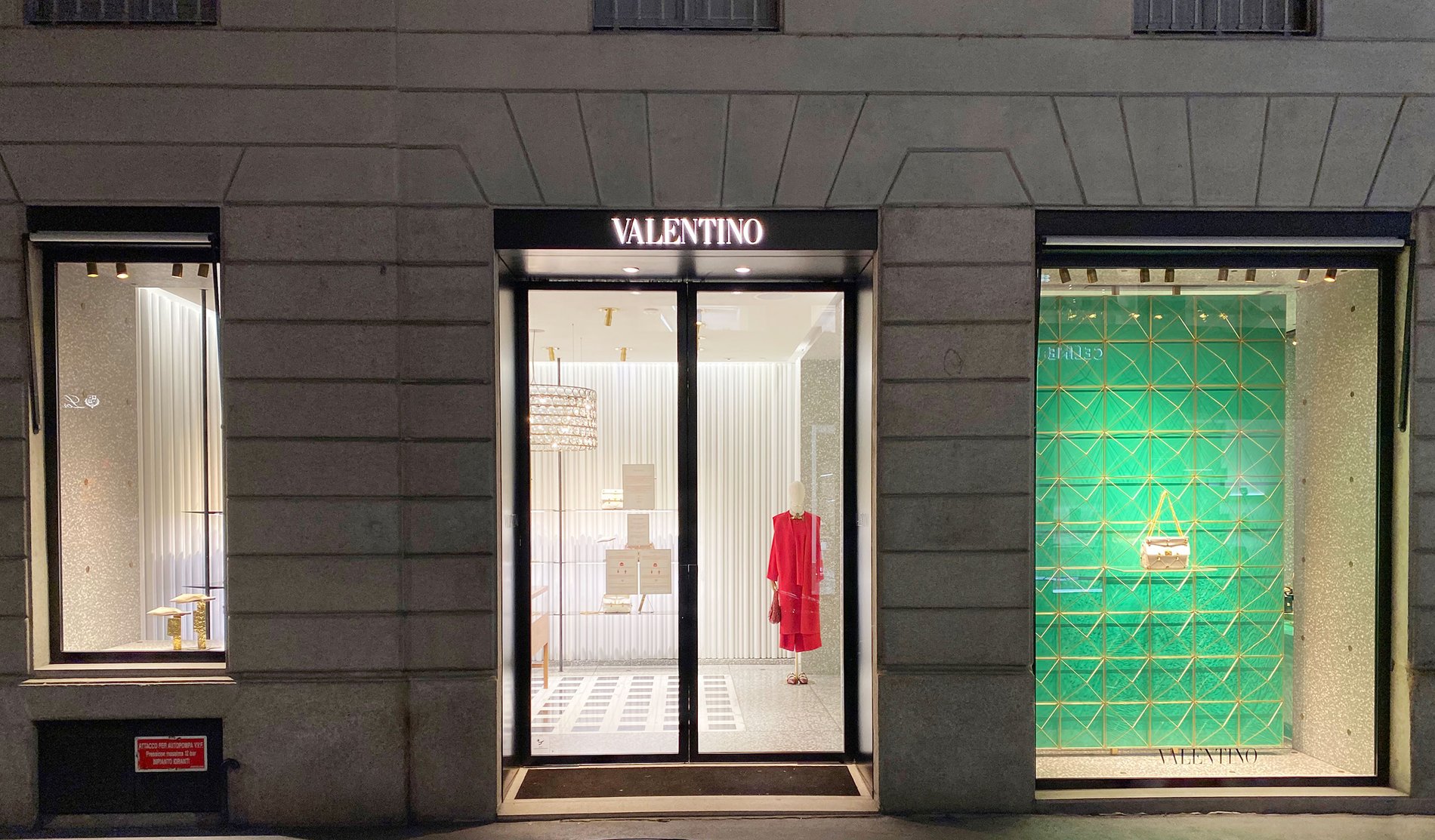 Valentino Montenapoleone Milano