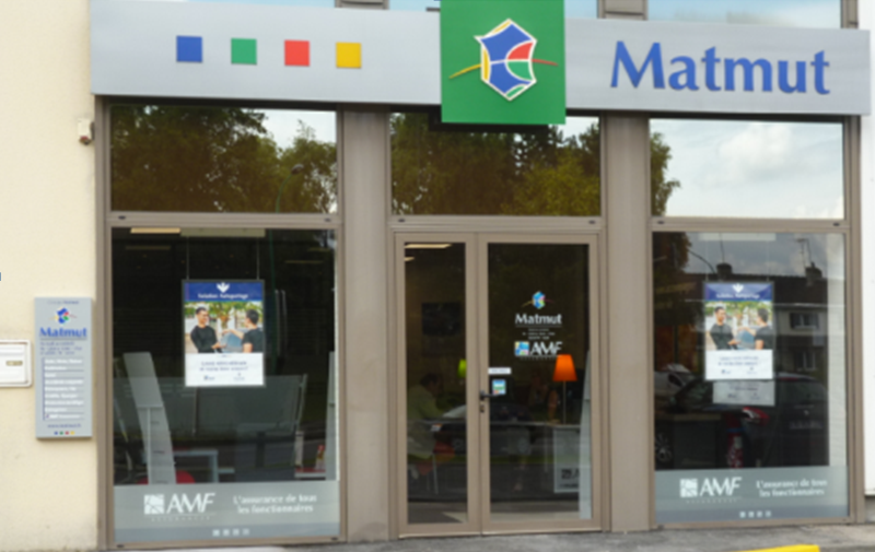 Façade de l'agence au 1 Avenue du Maréchal Juin à Bihorel