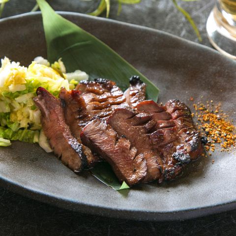 牛タンの味噌漬け焼き