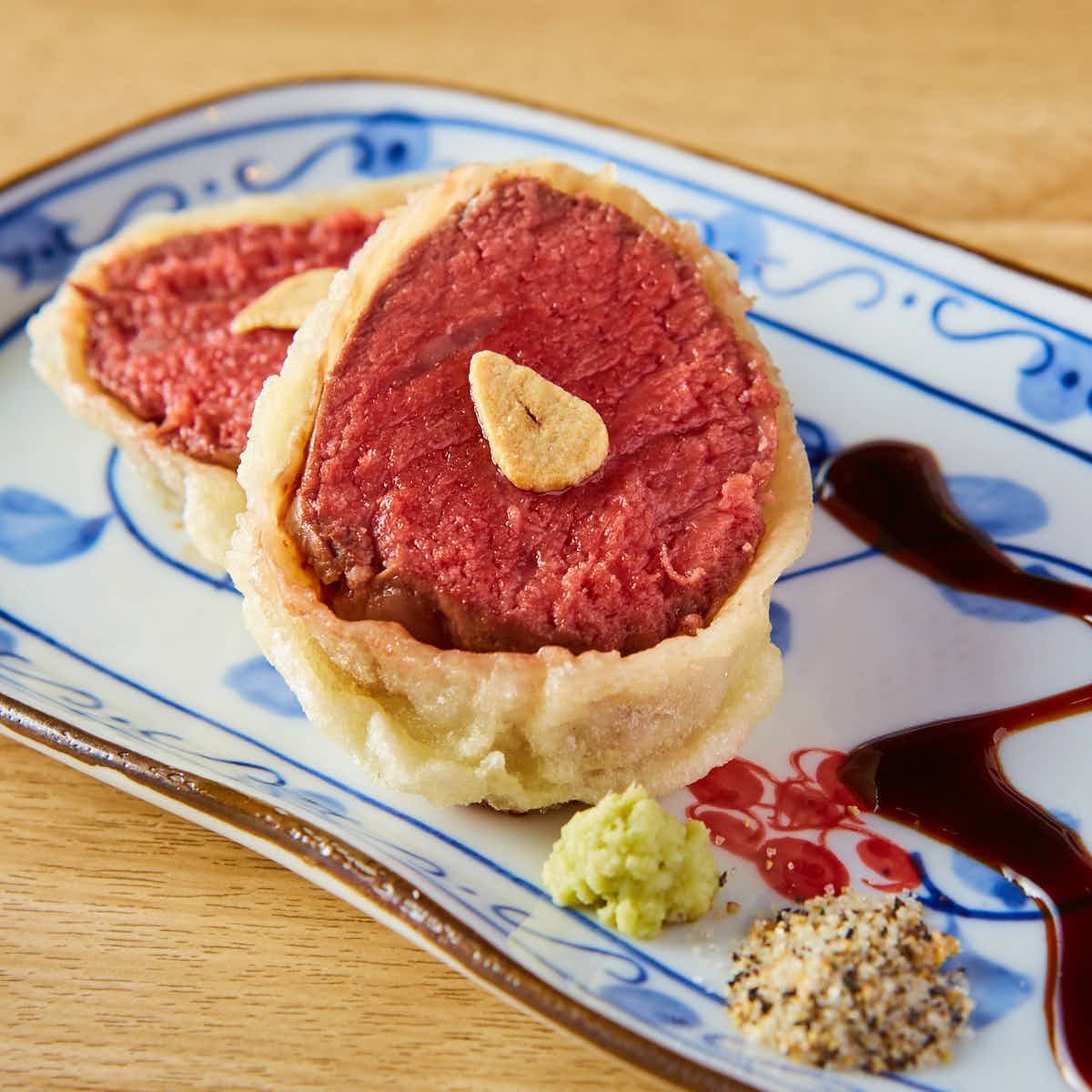 【肉 天ぷら】