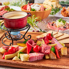 ランチ◆*Formaggio★メリメロチーズフォンデュ付きチーズ三昧♪7品2500円