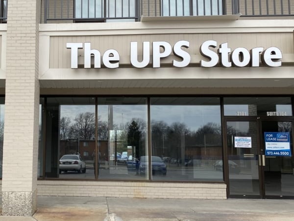 Storefront of The UPS Store in Columbia, MO