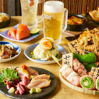 【やまもと屋堪能!絶品コース⇒6品1980円】迷ったらこれ!やまもと屋のイロハを味わえる贅沢満足セット!