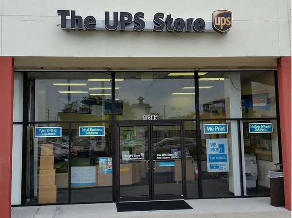 Exterior storefront image of The UPS Store #6442 in Orlando, FL