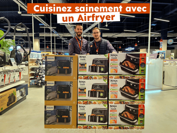 friteuse airfryer ninja philips moulinex Boulanger Tourville la rivière Rouen