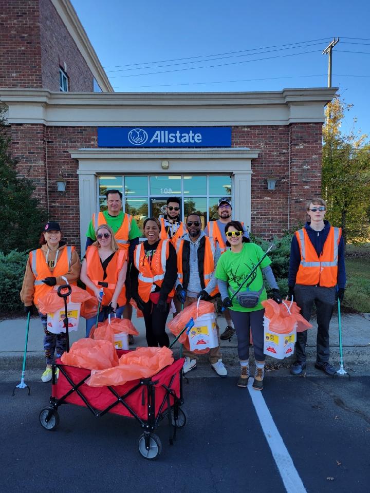We love taking care of community! We are honored to host a neighborhood cleanup event with our community,The E.L.K Initiative