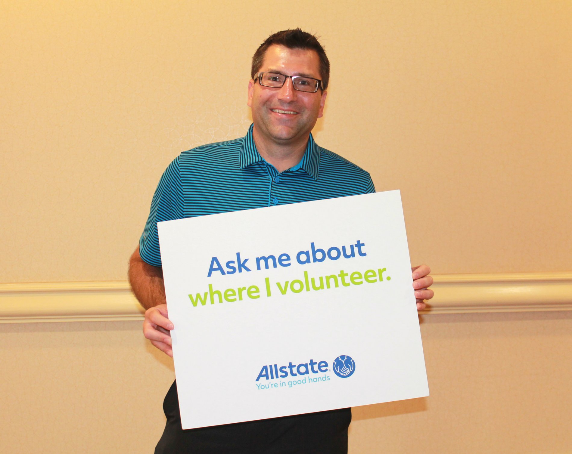 Ask me about where I volunteer!