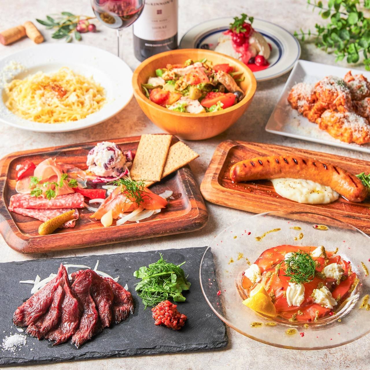 【90分制】食べ飲み放題★グランドメニューすべて食べ放題&飲み放題付き♪4500円⇒3500円(税抜)